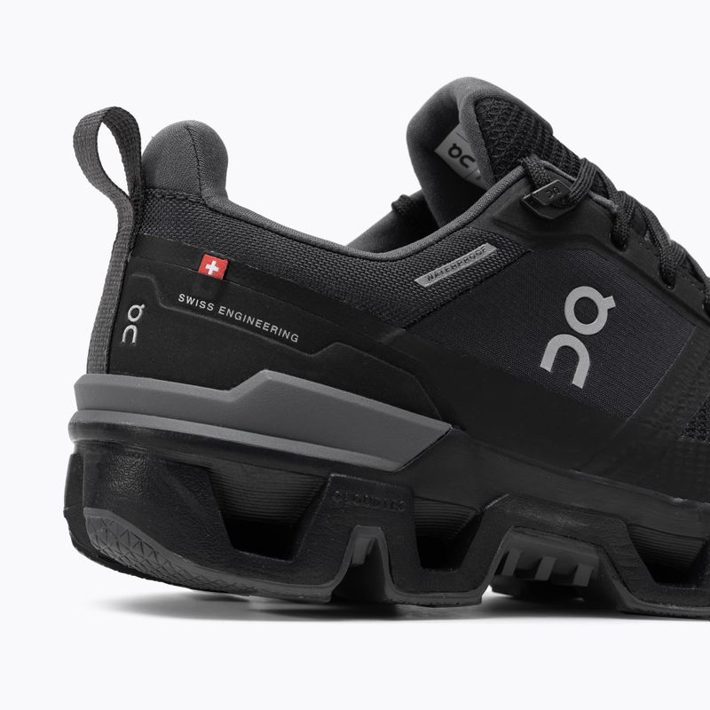 Scarpe da trekking da donna On Cloudwander Waterproof nero/eclipse 10