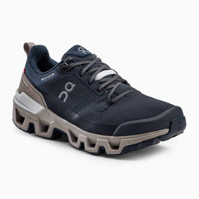 Stivali da trekking da donna On Running Cloudwander Waterproof navy/desert