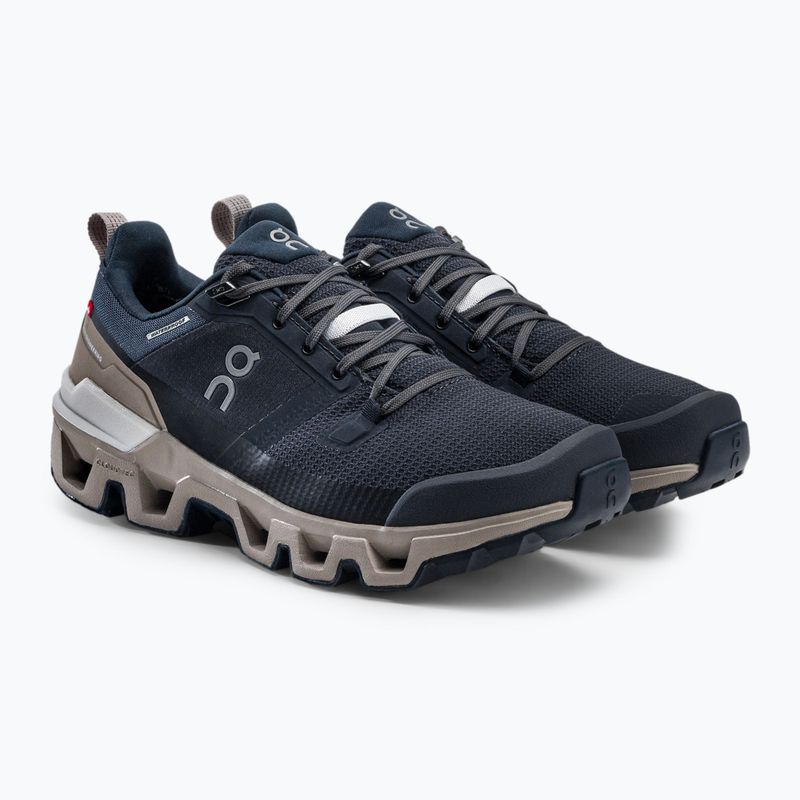 Stivali da trekking da donna On Cloudwander Waterproof navy/desert 7