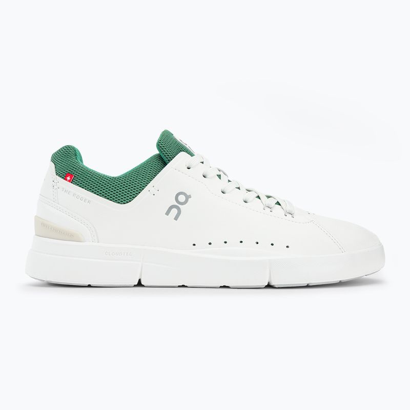 Scarpe da uomo On Running The Roger Advantage bianco/verde 2