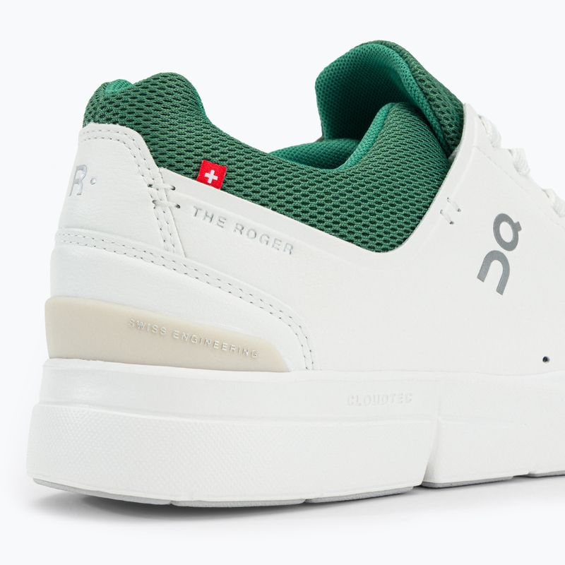 Scarpe da uomo On Running The Roger Advantage bianco/verde 10