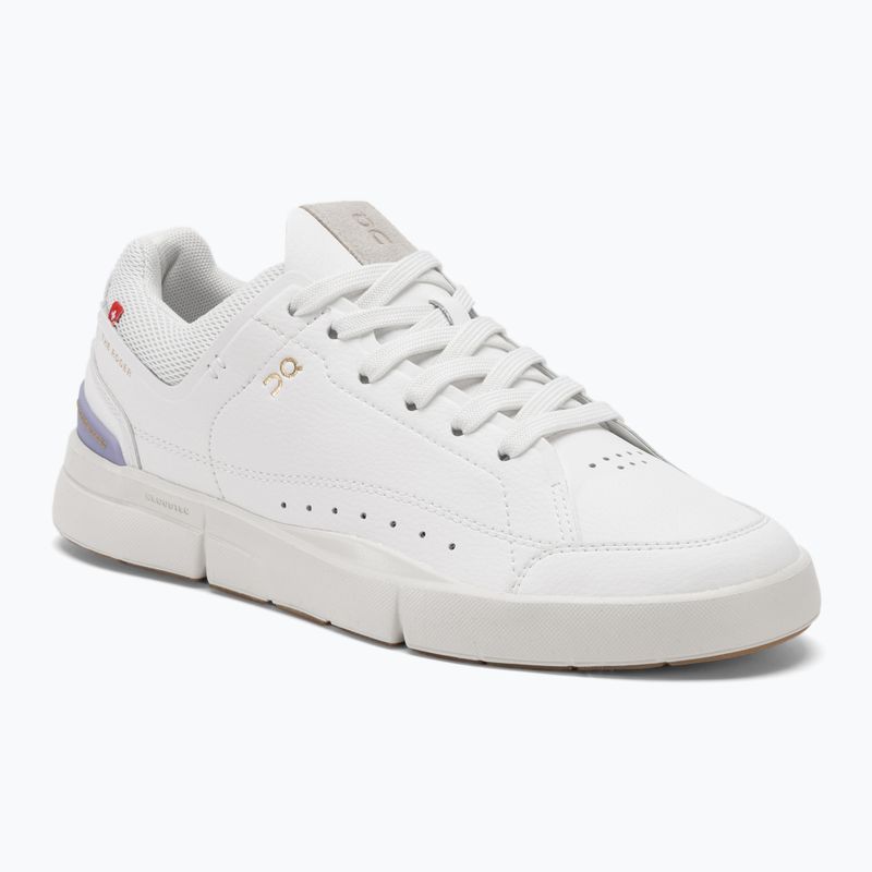 In esecuzione Le scarpe On Roger Centre Court bianco/lavanda