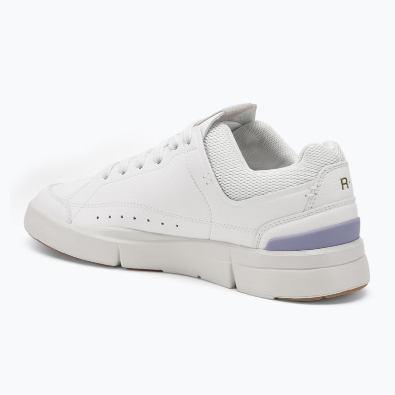 In esecuzione Le scarpe On Roger Centre Court bianco/lavanda 4