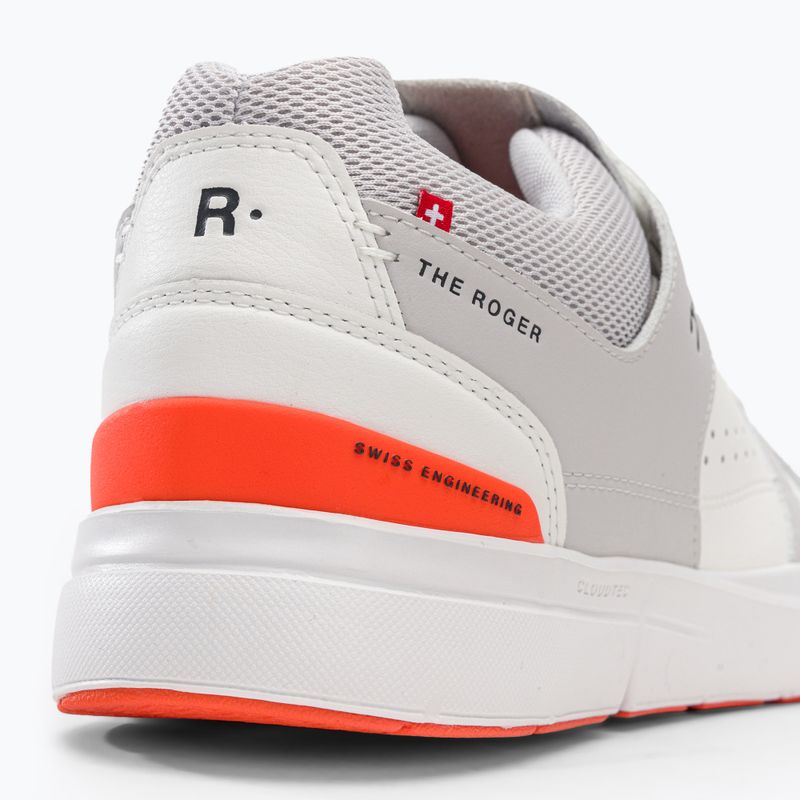 Scarpe da uomo On Running The Roger Clubhouse frost/flame 8