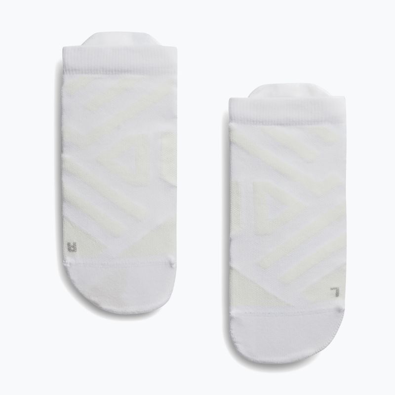 Calzini da corsa On Performance Low bianco/avorio da uomo