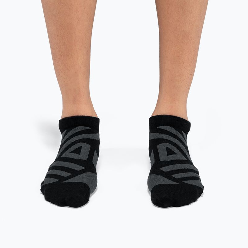 Calzini da corsa On Performance Low nero/ombra da donna 3