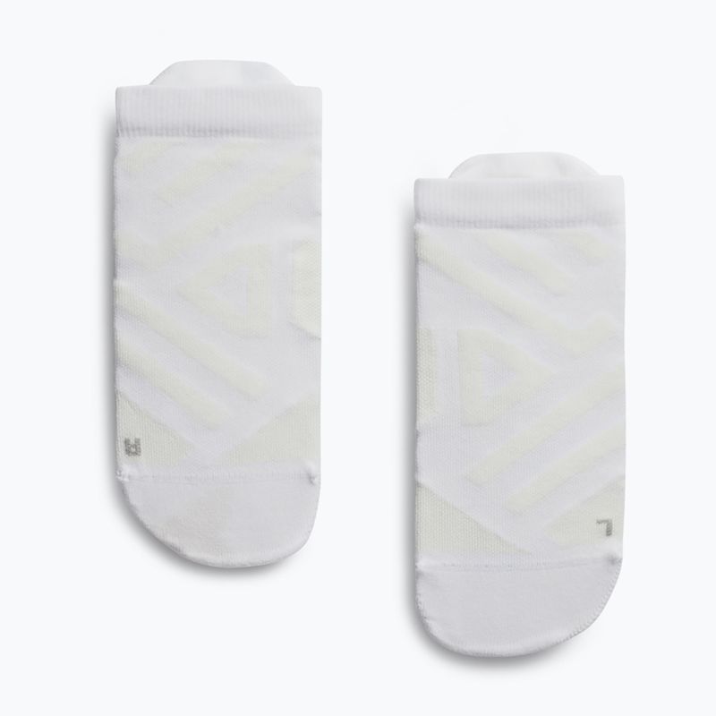 Calzini da corsa On Performance Low bianco/avorio da donna