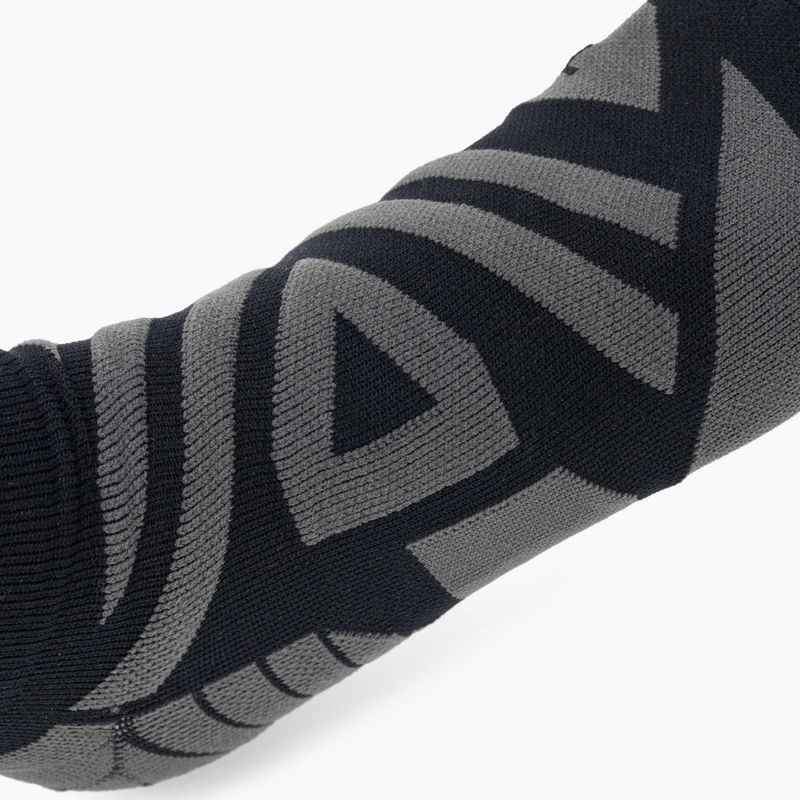 Calzini da corsa On Performance Mid nero/ombra da uomo 4
