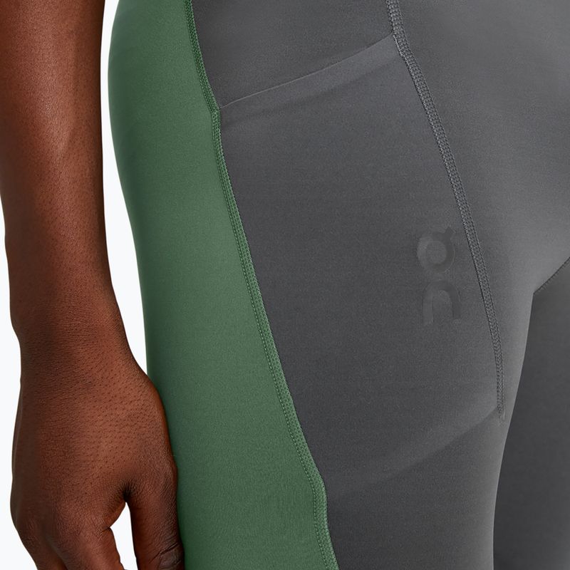 Leggings da corsa da uomo On Running Performance shadow/ivy 5