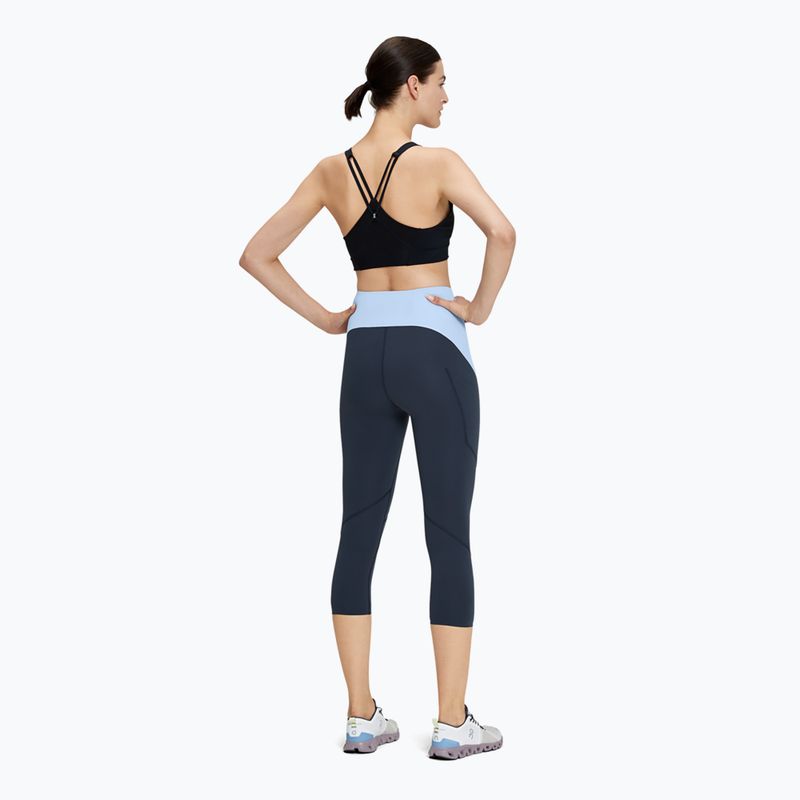 Leggings donna On Movement 3/4 navy/stratosphere 3