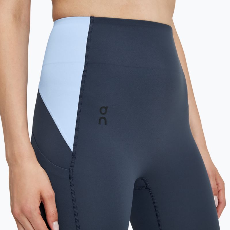 Leggings donna On Running Movement 3/4 navy/stratosphere 4