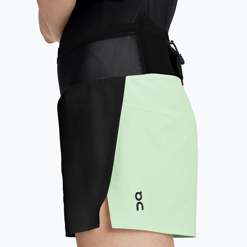 Pantaloncini da donna On Ultra nero/crema 6