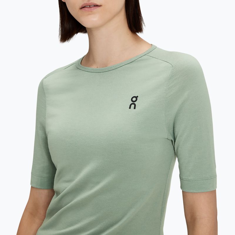 Maglietta On Merino-T moss da donna 4