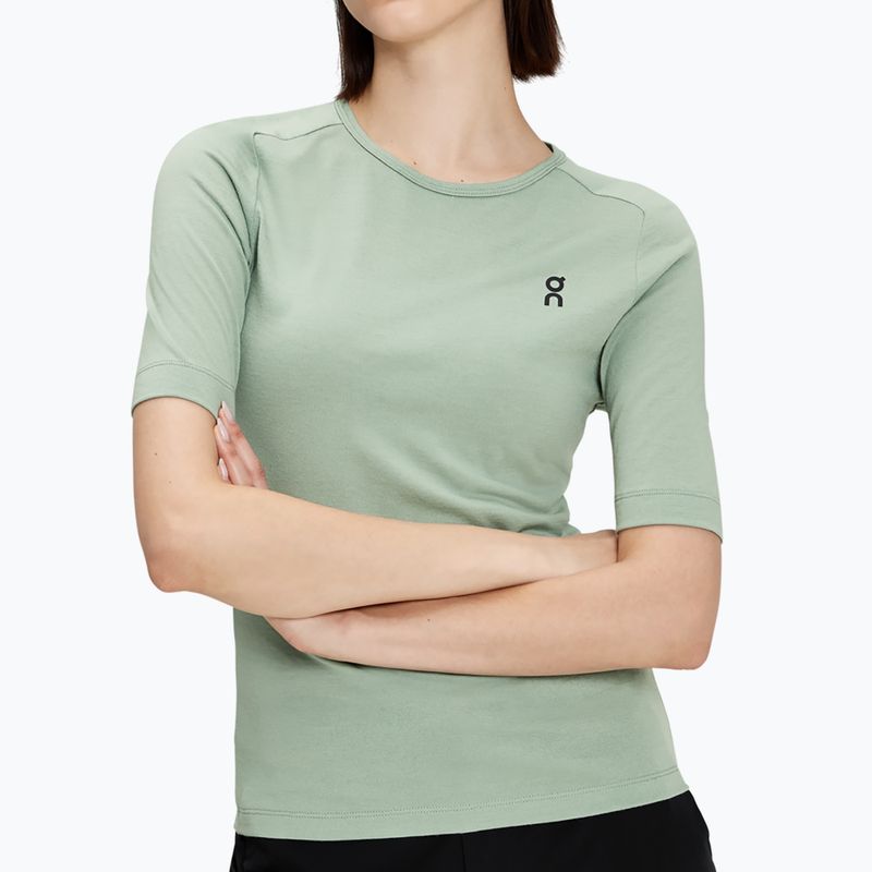 Maglietta On Merino-T moss da donna 5