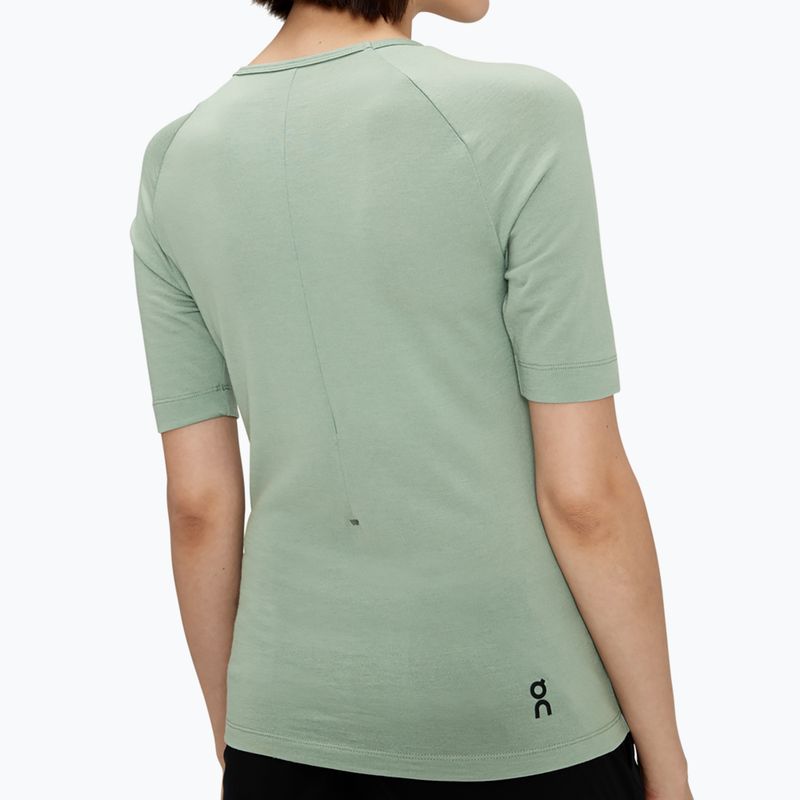 Maglietta On Merino-T moss da donna 6