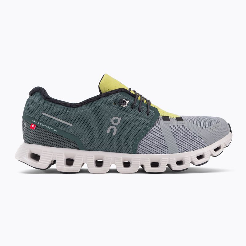 Scarpe da corsa On Running Cloud 5 oliva/lega da uomo 2