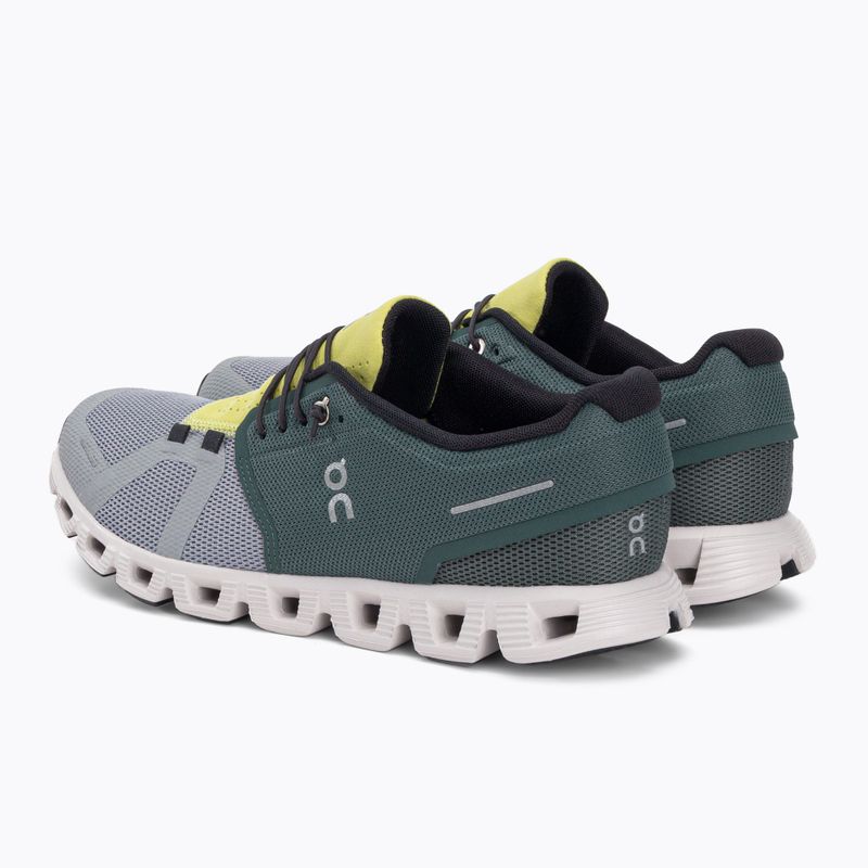 Scarpe da corsa On Running Cloud 5 oliva/lega da uomo 3