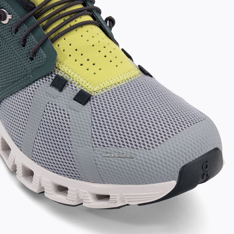 Scarpe da corsa On Running Cloud 5 oliva/lega da uomo 7