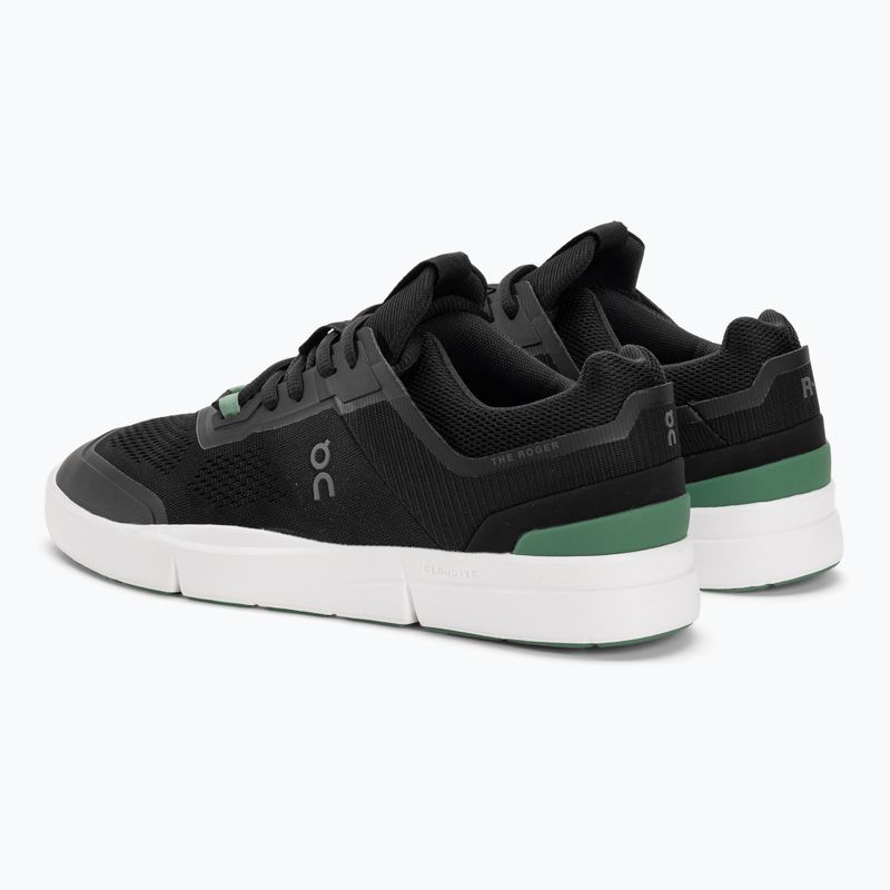 Scarpe da uomo On The Roger Spin nero/verde 3