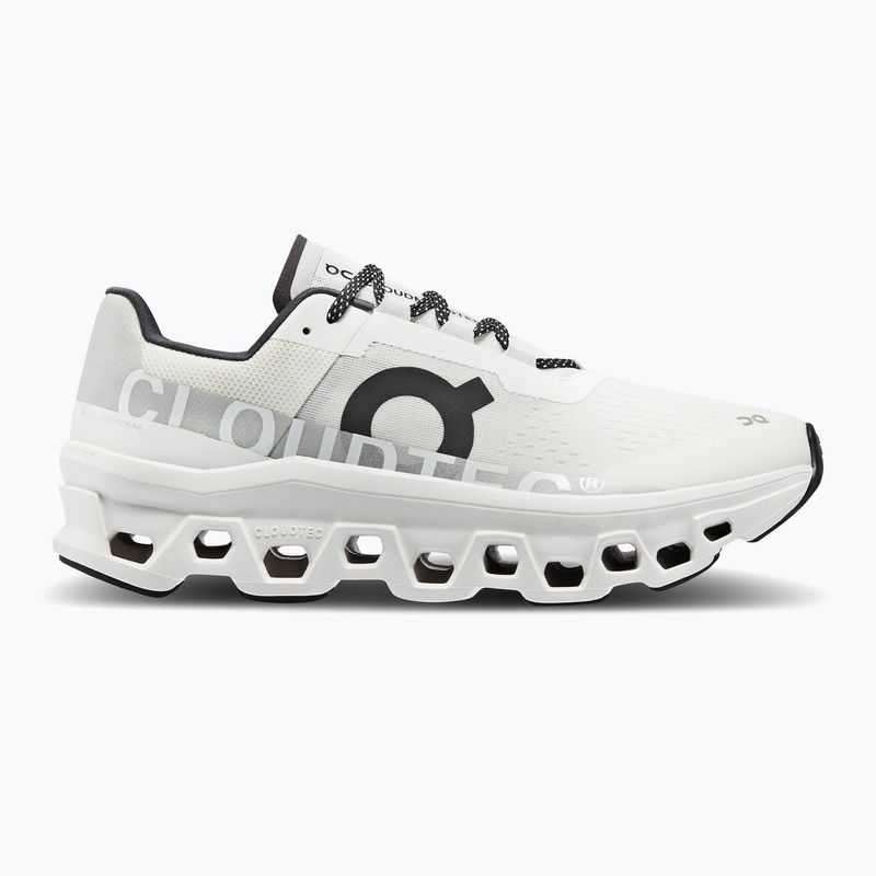 Scarpe da corsa On Cloudmonster da uomo in bianco/bianco non tinto 8
