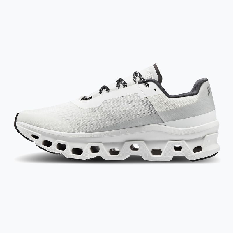 Scarpe da corsa On Cloudmonster da uomo in bianco/bianco non tinto 9