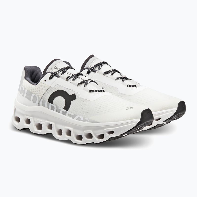 Scarpe da corsa On Cloudmonster da uomo in bianco/bianco non tinto 10