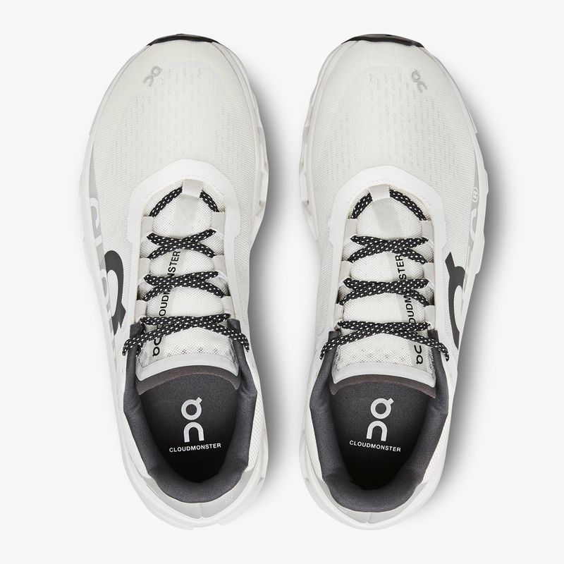 Scarpe da corsa On Cloudmonster da uomo in bianco/bianco non tinto 11