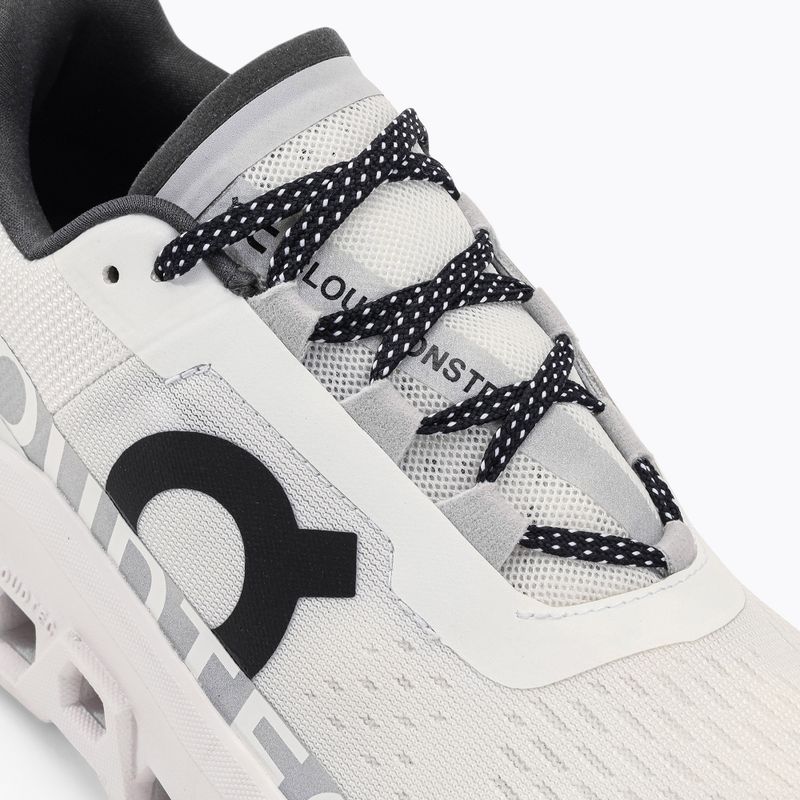 Scarpe da corsa On Cloudmonster undyed bianco/bianco da donna 10