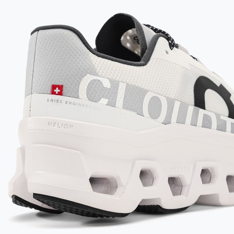 Scarpe da corsa On Running Cloudmonster undyed bianco/bianco da donna 11