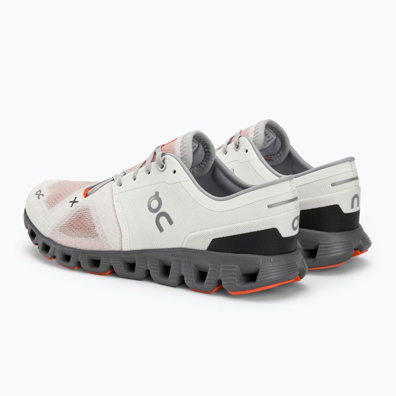 Scarpe da corsa On Running Cloud X 3 avorio/leghe da uomo 3