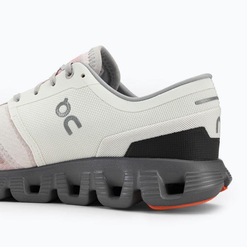 Scarpe da corsa On Running Cloud X 3 avorio/leghe da uomo 11