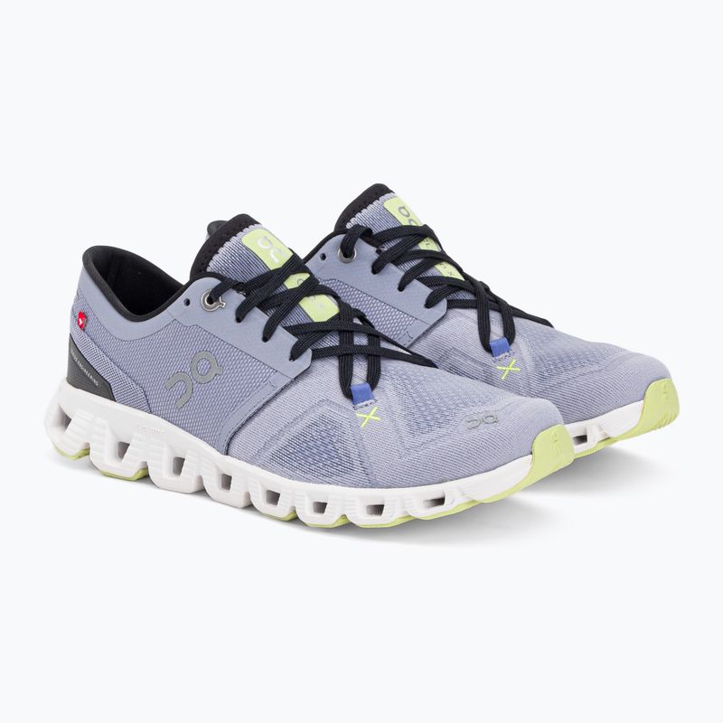 Scarpe da corsa da donna On Cloud X 3 nimbus/bianco 6