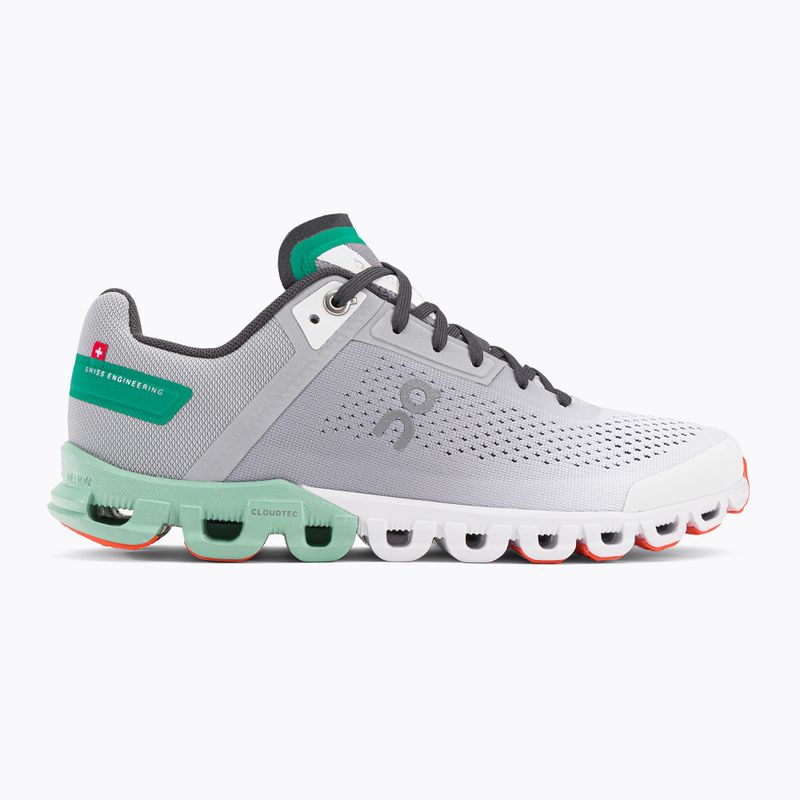 Scarpe da corsa On Running Cloudflow ghiacciaio/crema da donna 2