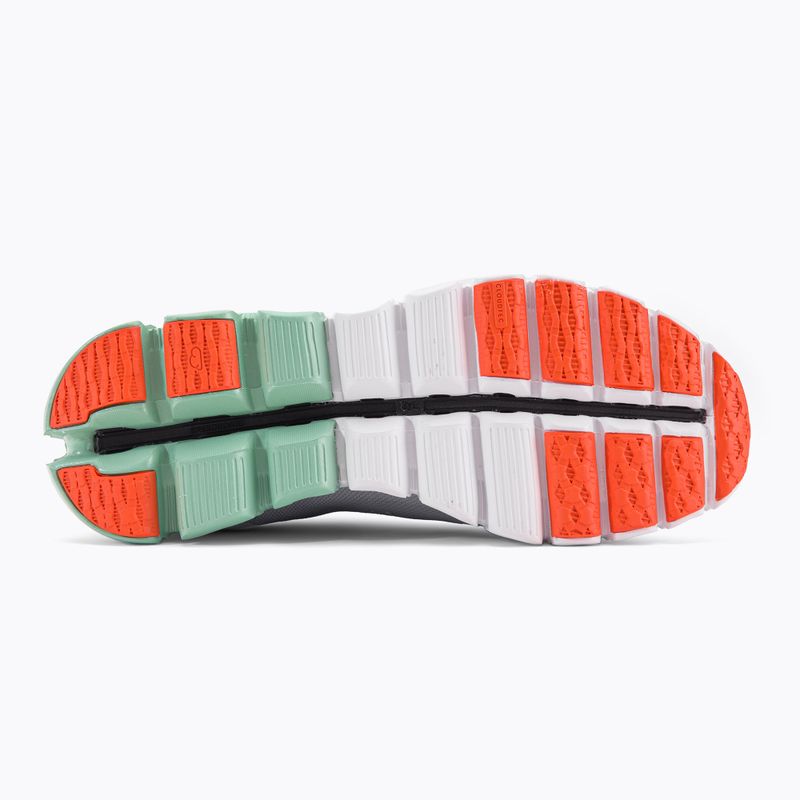 Scarpe da corsa On Running Cloudflow ghiacciaio/crema da donna 5