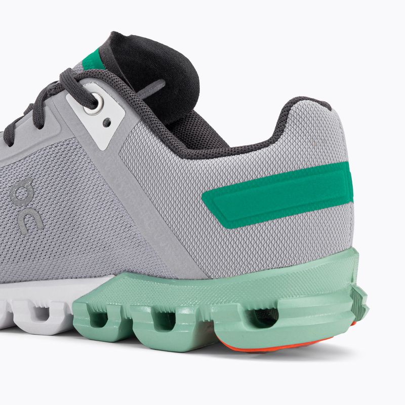 Scarpe da corsa On Running Cloudflow ghiacciaio/crema da donna 9
