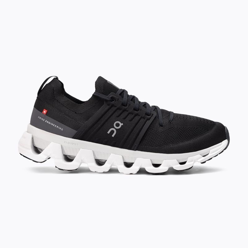 Scarpe da corsa da uomo On Cloudswift 3 nero 3