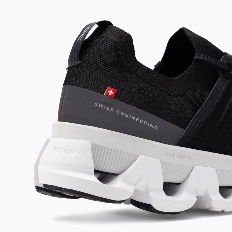 Scarpe da corsa da uomo On Cloudswift 3 nero 9