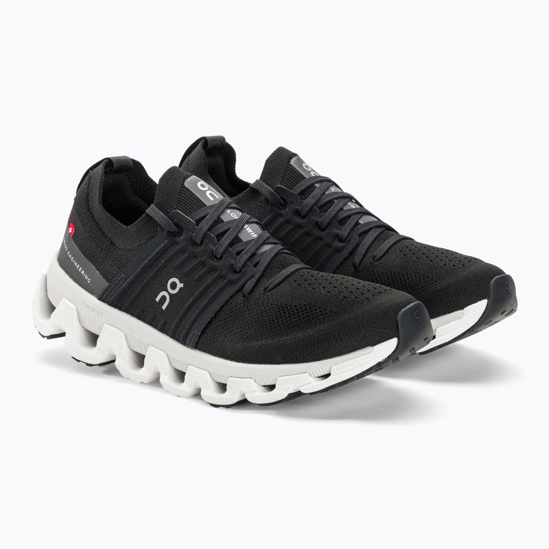 Scarpe da corsa da donna On Running Cloudswift 3 nero 5