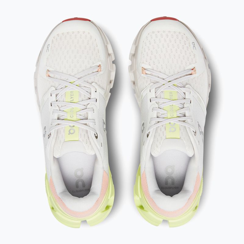 Scarpe da corsa On Cloudflyer 4 bianco/fieno da donna 11