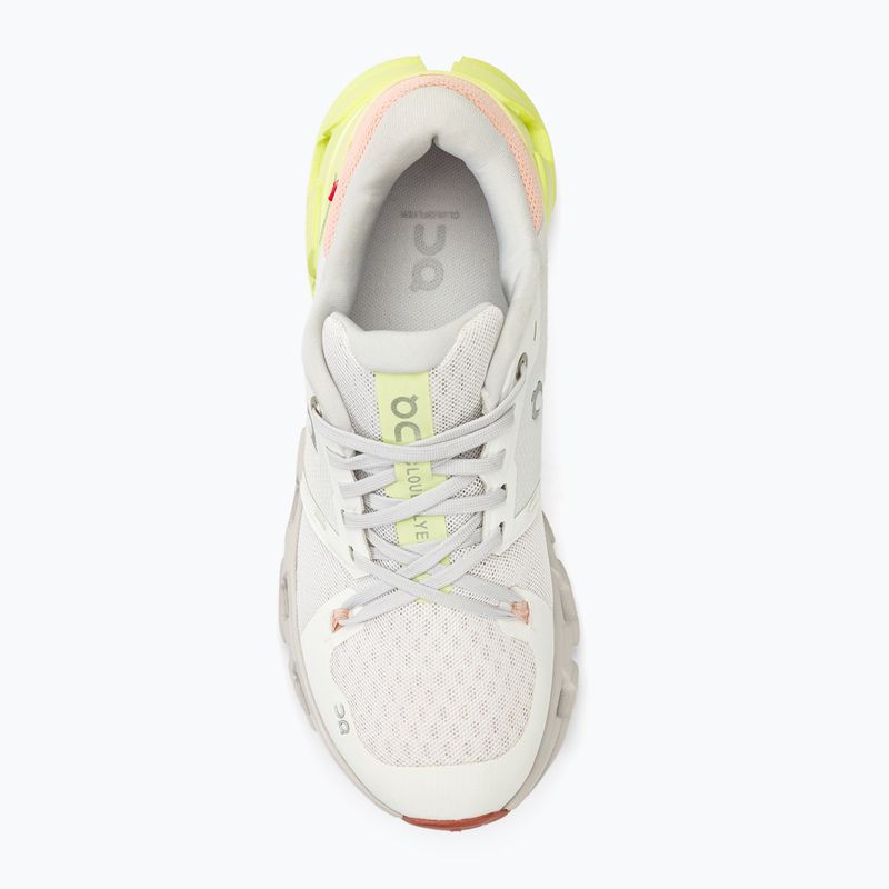 Scarpe da corsa On Cloudflyer 4 bianco/fieno da donna 5