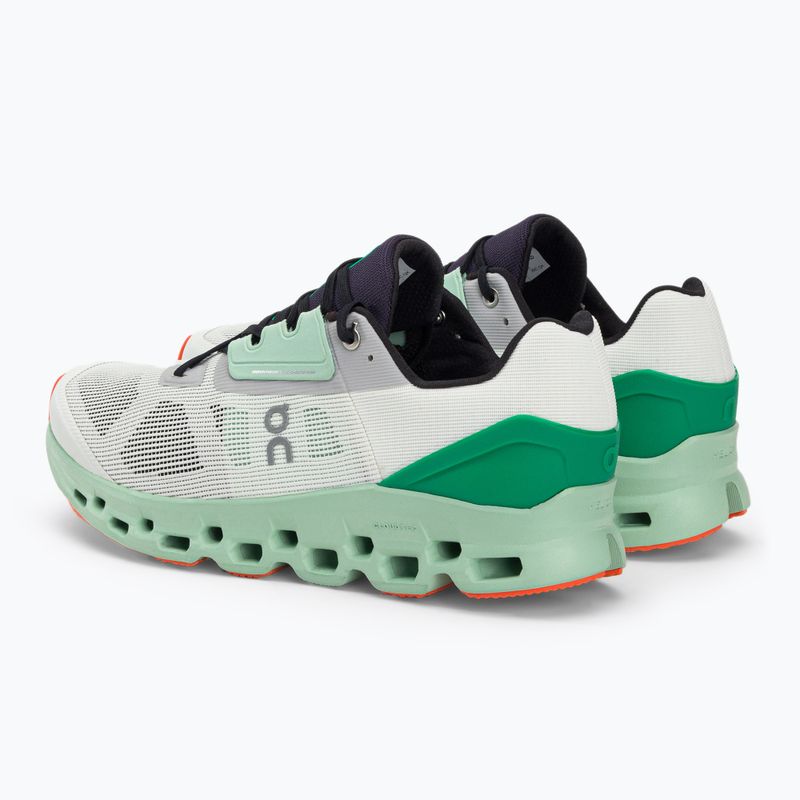 Scarpe da corsa On Running Cloudstratus undyed bianco/crema da uomo 3