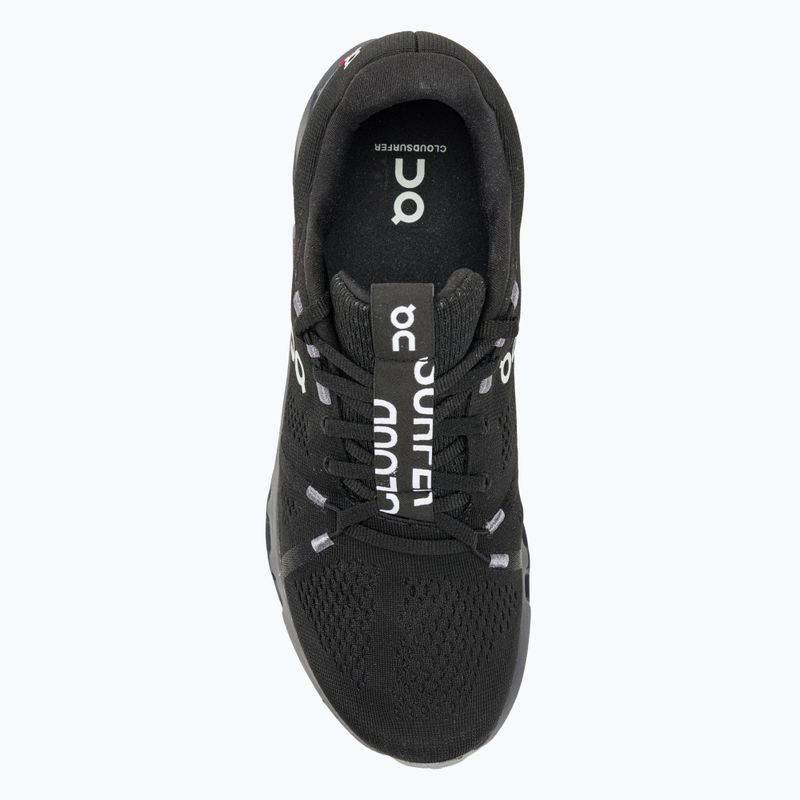 Scarpe da corsa da uomo On Cloudsurfer nero 7