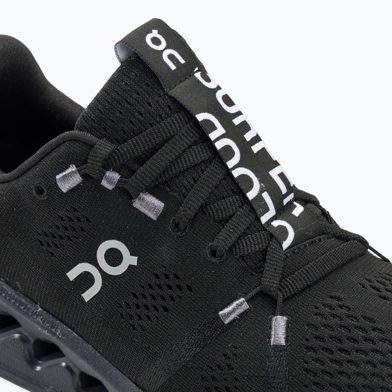 Scarpe da corsa da uomo On Running Cloudsurfer nero 10