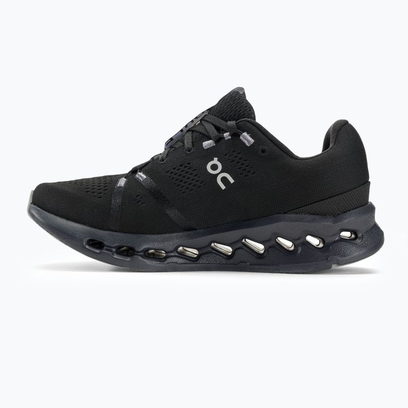 Scarpe da corsa da uomo On Cloudsurfer nero 3