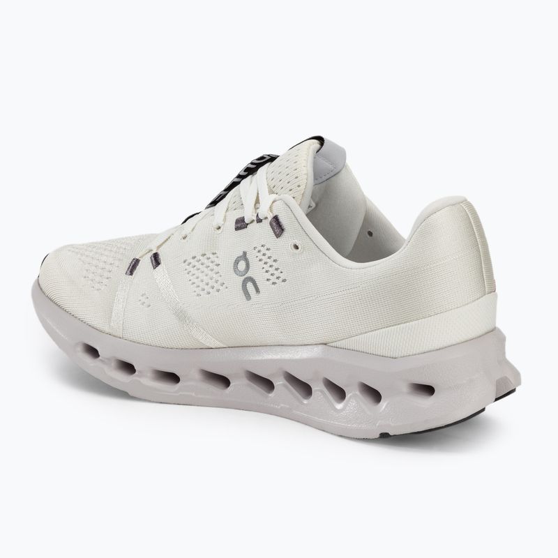 Scarpe da corsa On Cloudsurfer uomo bianco/gelo 3