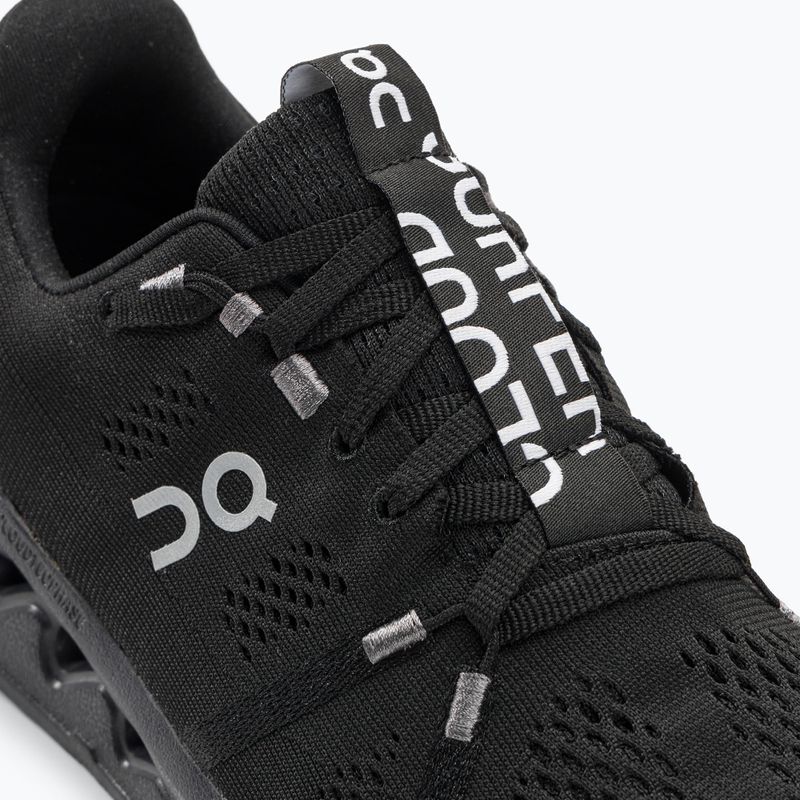 Scarpe da corsa da donna On Cloudsurfer nero 10