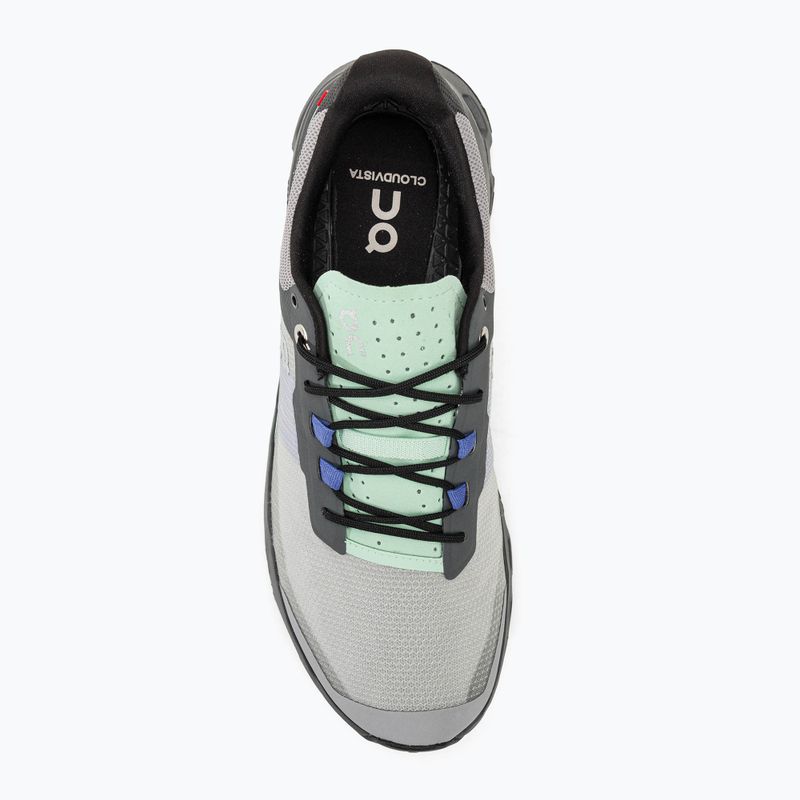 Scarpe da corsa On Cloudvista da uomo in lega/nero 5