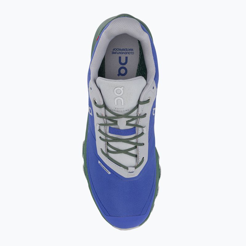 Uomo On Running Cloudventure Scarpe da corsa impermeabili cobalto / edera 6