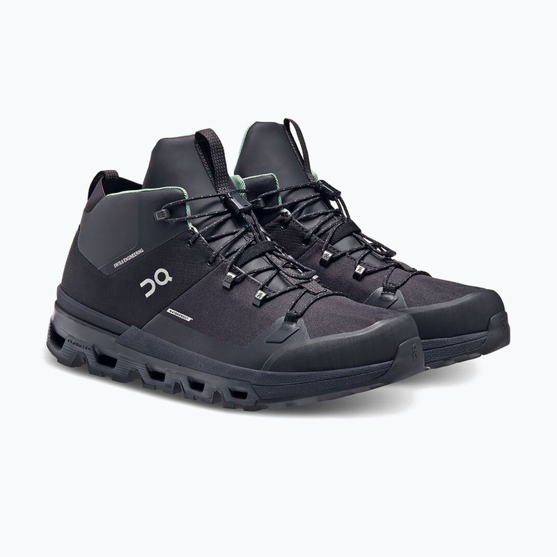 Scarpe da trekking da uomo On Running Cloudtrax Waterproof nero 11