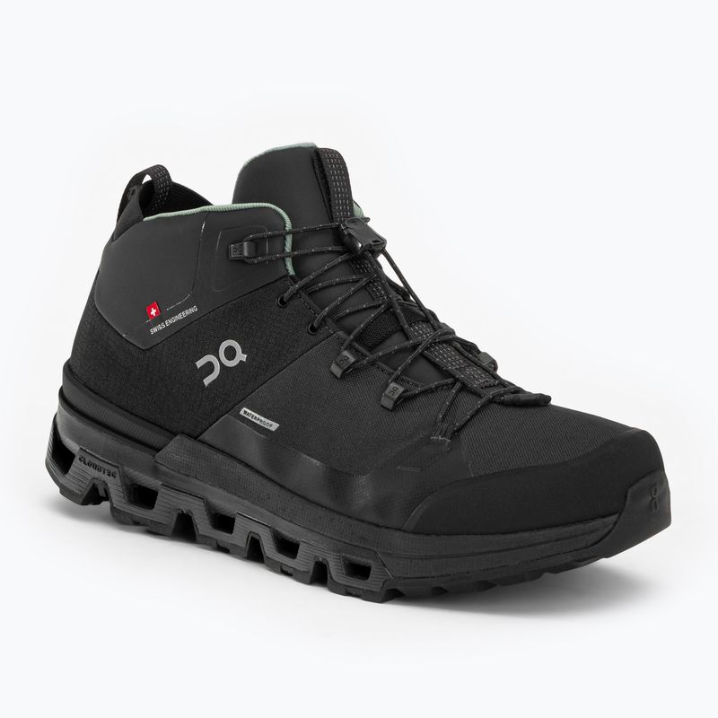 Scarpe da trekking da uomo On Running Cloudtrax Waterproof nero